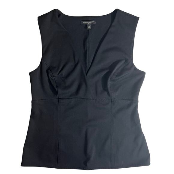 Banana Republic Tops - Banana Republic Women's Size M - Ponte Bustier Black Tank